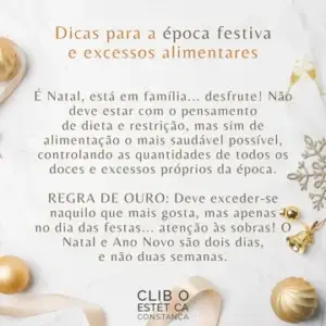 Dicas para a época festiva